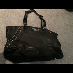 DKNY - Donna Karan New York - black leather bag